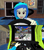 Size: 1366x1536 | Tagged: safe, artist:ardoplasma41, dj pon-3, vinyl scratch, equestria girls, g4, 3d, arcade, arcade cabinet, arcade game, clothes, daytona usa, daytona usa 2, drift, drifting, gamer vinyl, hoodie, mmd, scorpio plasma, steering wheel