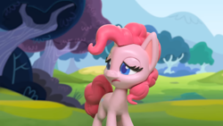 Size: 1920x1080 | Tagged: safe, screencap, pinkie pie, earth pony, pony, g4, g4.5, my little pony: stop motion short, cute, disappointed