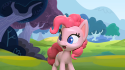 Size: 1920x1080 | Tagged: safe, screencap, pinkie pie, earth pony, pony, g4, g4.5, my little pony: stop motion short, confused, cute