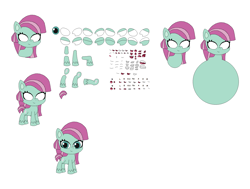 Size: 1736x1309 | Tagged: safe, minty (g4), earth pony, pony, g3, g4, g4.5, my little pony: pony life, character builder, simple background, white background