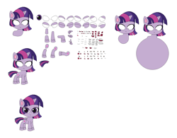 Size: 1736x1356 | Tagged: safe, twilight sparkle, alicorn, g4.5, my little pony: pony life, character builder, twilight sparkle (alicorn)