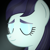 Size: 2300x2300 | Tagged: safe, alternate version, artist:starless, derpibooru exclusive, coloratura, earth pony, pony, g4, eyes closed, female, high res, smiling, solo