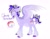 Size: 1822x1434 | Tagged: safe, artist:sparjechkaa, oc, oc only, pegasus, g4, colt, female, foal, magical lesbian spawn, male, next generation, offspring, parent:pinkie pie, parent:rainbow dash, parents:pinkiedash, solo