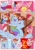 Size: 1366x1933 | Tagged: safe, artist:piesinful, pinkie pie, rainbow dash, pegasus, pony, comic:unlucky day, fanfic:cupcakes, g4, :3, :o, blushing, candy, candy cane, comic, cupcake, dialogue, duo, duo female, eating, eyebrows, eyebrows visible through hair, eyes closed, female, floating heart, folded wings, food, gulp, heart, indoors, mare, motion lines, no catchlights, open mouth, open smile, raised eyebrow, shrug, smiling, sparkles, sparkly eyes, speech bubble, spread wings, sugarcube corner, talking, text, wingding eyes, wings