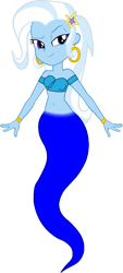 Size: 696x1537 | Tagged: safe, artist:invisibleink, artist:tylerajohnson352, trixie, genie, equestria girls, g4, armlet, belly button, belly dancer outfit, bracelet, ear piercing, earring, eyelashes, geniefied, harem outfit, hooped earrings, jewelry, makeup, midriff, piercing, simple background, solo, transparent background