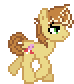 Size: 74x84 | Tagged: safe, artist:jaye, feather bangs, g4, animated, desktop ponies, pixel art, simple background, solo, sprite, transparent background, trotting