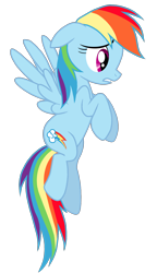 Size: 968x1678 | Tagged: safe, artist:bluethunder66, rainbow dash, pegasus, pony, g4, magical mystery cure, female, mare, simple background, solo, transparent background, vector