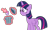 Size: 1278x762 | Tagged: safe, artist:brightstar40k, twilight sparkle, alicorn, pony, g4, magic duel, cursor, female, mare, mouthless, simple background, solo, transparent background, trash can, twilight sparkle (alicorn)