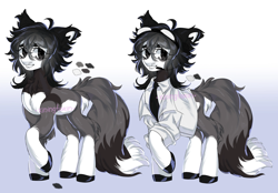Size: 2560x1785 | Tagged: artist needed, safe, oc, pony, clothes, reference, reference sheet
