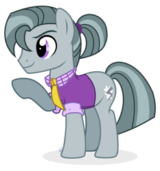 Size: 1920x2056 | Tagged: safe, artist:brushprism, octavio pie, earth pony, pony, g4.5, clothes, male, raised hoof, shirt, simple background, solo, stallion, transparent background