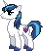 Size: 88x104 | Tagged: artist needed, safe, shining armor, unicorn, g4, animated, blinking, desktop ponies, facing left, gif, horn, male, pixel art, simple background, solo, sprite, stallion, transparent background