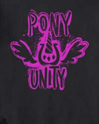 Size: 800x1000 | Tagged: safe, g5, my little pony: make your mark, official, black background, clothes, crystal, earth pony crystal, jacket, jewelry, long sleeved shirt, long sleeves, merchandise, neon, pegasus crystal, shirt, simple background, solo, spread wings, unicorn crystal, unity crystals, wings