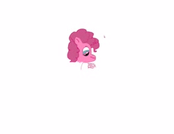 Size: 3300x2550 | Tagged: safe, pinkie pie, earth pony, fanart, simple background, solo, white background