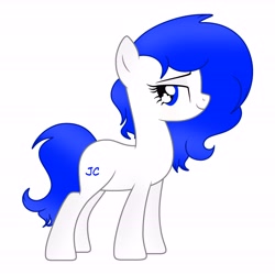 Size: 6890x6890 | Tagged: safe, artist:riofluttershy, oc, oc only, oc:jc, earth pony, pony, base used, earth pony oc, female, show accurate, simple background, smiling, solo, vector, white background