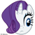Size: 900x900 | Tagged: safe, artist:sirspikensons, rarity, pony, unicorn, g4, mmmystery on the friendship express, female, hair over one eye, head only, horn, mare, simple background, solo, transparent background
