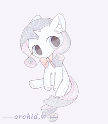 Size: 1286x1477 | Tagged: safe, artist:orchidlanlan738, rarity, pony, cute, plushie, solo