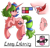 Size: 2200x2091 | Tagged: safe, artist:yuris, oc, oc only, oc:carry calamity, pony, unicorn, chest fluff, colored hooves, cutie mark, ear piercing, earring, ears up, eye clipping through hair, eyebrows, eyebrows visible through hair, fangs, female, horn, jewelry, lip piercing, mare, open mouth, piercing, red eyes, reference sheet, shoulder fluff, simple background, smiling, solo, tail, turned head, two toned mane, two toned tail, unicorn oc, unshorn fetlocks, white background