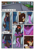 Size: 1920x2715 | Tagged: safe, artist:gabeabat, artist:innsire, twilight sparkle, oc, coyote, anthro, unguligrade anthro, g4, blushing, clothes, comic, dialogue, furry, furry oc, furry to anthro, speech bubble, transformation, transforming clothes, transgender transformation