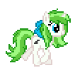 Size: 106x96 | Tagged: safe, artist:jaye, oc, oc only, oc:minty root, animated, desktop ponies, pixel art, simple background, solo, sprite, transparent background