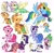 Size: 1811x1759 | Tagged: safe, artist:appledash3r_, applejack, fluttershy, pinkie pie, prince blueblood, rainbow dash, rarity, spike, twilight sparkle, dragon, earth pony, pegasus, pony, unicorn, g4, my little pony: friendship is magic, the best night ever, :3, :o, alternate hairstyle, alternate tailstyle, angry, apple, apple pie, applejack's hat, balancing, blonde mane, blonde tail, blue coat, boots, bow, braid, braided ponytail, braided tail, clothes, cowboy boots, cowboy hat, curly mane, dialogue, doodle dump, dress, ear piercing, earring, emanata, eyeshadow, female, flower, flower in hair, flutterrage, fluttershy's first gala dress, food, freckles, frown, gala dress, gown, hat, hoof shoes, horn, jewelry, lidded eyes, long mane, looking at someone, looking back, looking up, lying down, makeup, male, mane seven, mane six, mare, multicolored hair, multicolored mane, narrowed eyes, neck bow, open mouth, open smile, orange coat, pie, piercing, pink coat, pink mane, pink tail, pinkie pie's first gala dress, ponytail, pouting, profile, prone, purple coat, rainbow dash's first gala dress, rainbow hair, raised hoof, rarity's first gala dress, rearing, ringlets, saddle, scratching, shawl, shoes, simple background, sketch, sketch dump, smiling, speech bubble, spike's first bow tie, spread wings, stallion, standing, tack, tail, text, tiara, tied mane, tuxedo, unicorn twilight, wall of tags, white background, white coat, wings, yellow coat