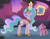 Size: 1738x1361 | Tagged: safe, artist:asura-00, artist:lummh, princess cadance, princess celestia, alicorn, pony, comic:the princess of love, g4, book, comic, crown, duo, duo female, ethereal mane, ethereal tail, female, filly, filly cadance, foal, gem, height difference, hoof shoes, jewelry, levitation, magic, mare, necklace, peytral, princess shoes, regalia, starswirl's book, sweat, sweatdrop, tail, telekinesis, young cadance, younger