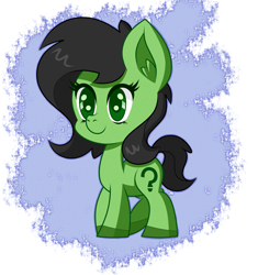 Size: 1800x1914 | Tagged: safe, artist:scandianon, oc, oc only, oc:filly anon, earth pony, pony, female, filly, foal, raised leg, solo