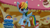 Size: 1920x1080 | Tagged: safe, screencap, rainbow dash, pegasus, pony, cake off, g4, g4.5, my little pony: stop motion short, confused, cute, solo, sugarcube corner