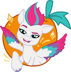 Size: 3000x3022 | Tagged: safe, artist:cloudy glow, zipp storm, pegasus, g5, .ai available, female, food, fruit, simple background, solo, transparent background, vector
