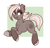 Size: 525x508 | Tagged: safe, artist:lulubell, oc, oc only, oc:dust bunny, earth pony, female, solo