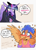 Size: 2000x2800 | Tagged: safe, artist:yuyusunshine, flash sentry, twilight sparkle, alicorn, pegasus, anthro, g4, april fools, apron, blush lines, blushing, clothes, ethereal mane, feather, female, floppy ears, implied male pregnancy, male, mare, meme, nervous sweat, pecs, ship:flashlight, shipping, speech bubble, spread wings, stallion, starry mane, straight, wingboner, wings