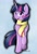 Size: 868x1280 | Tagged: safe, artist:sugarwings-art, twilight sparkle, pony, unicorn, g4, blushing, clothes, cute, front view, horn, looking at you, raised hoof, scarf, smiling, smiling at you, solo, twiabetes, unicorn twilight