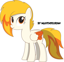 Size: 7266x7135 | Tagged: safe, artist:nguyendeliriam, flare (g5), pegasus, g4, g5, g5 to g4, generation leap, simple background