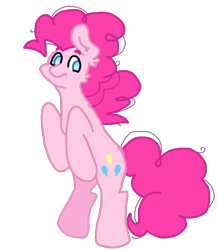 Size: 1700x1950 | Tagged: safe, artist:coralcascade, pinkie pie, earth pony, g4, female, simple background, solo, transparent background