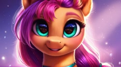 Size: 960x536 | Tagged: safe, ai content, sunny starscout, earth pony, pony, g5, female, mare