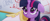 Size: 1920x804 | Tagged: safe, screencap, princess celestia, twilight sparkle, alicorn, pony, g4, my little pony: the movie, duo, duo female, female, floppy ears, hoof on cheek, hoof shoes, looking up, twilight sparkle (alicorn), whiteboard