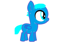 Size: 934x566 | Tagged: safe, artist:memeartboi, pegasus, pony, candy, colt, cute, foal, food, gumball, gumball watterson, happy, male, ponified, simple background, small pony, small wings, smiling, the amazing world of gumball, tiny, tiny ponies, toddler, white background, wings