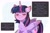 Size: 2048x1363 | Tagged: safe, artist:m4ycrowave, twilight sparkle, alicorn, pony, abstract background, alternate universe, blushing, eyes closed, female, lying down, mare, mlp infection, prone, solo, tempting fate, twilight sparkle (alicorn)