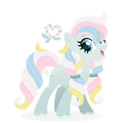 Size: 1920x1920 | Tagged: safe, artist:kabuvee, oc, oc:marshmallow heart, earth pony, pony, female, mare, simple background, solo, transparent background