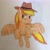 Size: 2448x2448 | Tagged: safe, artist:mlptmntfan2000, oc, oc only, oc:firey ratchet, pegasus, pony, g4, detective, fedora, flying, hat, male, sketch, solo, stallion, traditional art