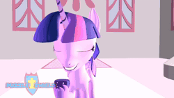 Size: 1280x720 | Tagged: safe, artist:puzzlshield2, pinkie pie, twilight sparkle, alicorn, pony, g4, 3d, animated, church, drawn together, meme, mmd, racism, smg4, tara strong, twilight sparkle (alicorn), voice actor joke, youtube link, youtube video