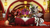 Size: 2560x1440 | Tagged: safe, artist:king-kakapo, oc, oc:flechette, oc:queen venyx, changeling, changeling queen, moth, mothling, original species, alcohol, bottle, changeling queen oc, commission, dinner, duo focus, female, flower, food, fork, glass, knife, levitation, magic, meat, open mouth, open smile, red changeling, restaurant, silhouette, sitting, smiling, telekinesis, vase, white changeling, wine, wine bottle, wine glass