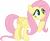 Size: 3641x3000 | Tagged: safe, artist:cloudy glow, fluttershy, pegasus, pony, castle mane-ia, g4, .ai available, female, folded wings, mare, simple background, solo, transparent background, vector, wings