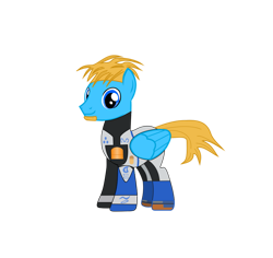 Size: 921x868 | Tagged: safe, artist:sonicstreak5344, oc, oc only, pegasus, acceleracers, andrew francis, hot wheels, hot wheels acceleracers, male, no helmet, racing suit, simple background, smiling, solo, stallion, transparent background, vert wheeler