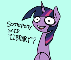 Size: 2048x1731 | Tagged: safe, artist:ewoudcponies, twilight sparkle, pony, unicorn, g4, blue background, bookhorse, female, simple background, solo, that pony sure does love books, unicorn twilight