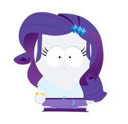 Size: 1175x1135 | Tagged: safe, rarity, equestria girls, g4, simple background, solo, south park, transparent background