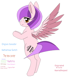 Size: 2000x2000 | Tagged: artist needed, safe, oc, oc only, oc:kathamisia switch, pegasus, pony, pegasus oc, simple background, solo, transparent background