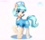 Size: 2142x1935 | Tagged: safe, artist:vinilyart, coco pommel, earth pony, pony, g4, clothes, cocobetes, cute, dress, female, happy, hat, looking at you, mare, nurse, nurse hat, nurse outfit, open mouth, open smile, raised hoof, shoes, simple background, smiling, solo, stockings, thigh highs, white background