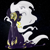 Size: 1913x1926 | Tagged: safe, artist:superderpybot, oc, oc only, oc:cosmia, goo, goo pony, original species, pony, g4, bedroom eyes, digital art, female, glowing, latex, liquid latex, long tongue, mare, shiny, simple background, solo, space, space pony, stars, tongue out