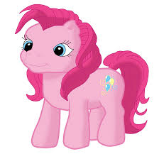 Size: 224x224 | Tagged: safe, artist:meghan12345, pinkie pie, earth pony, pony, g3, g4, alternate cutie mark, alternate design, alternate hairstyle, cute, female, g4 to g3, generation leap, picture for breezies, recolor, simple background, smiling, solo, standing, white background