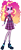 Size: 3540x8303 | Tagged: safe, artist:shootingstarsentry, oc, oc only, oc:mera melody, equestria girls, g4, absurd resolution, clothes, crystal prep academy uniform, magical lesbian spawn, offspring, parent:adagio dazzle, parent:gloriosa daisy, school uniform, simple background, solo, transparent background